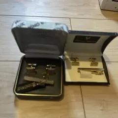 ネクタイピン　カフス　セット