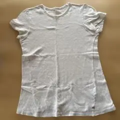 45rpm　R刺繍入り ホワイト 半袖Tシャツのサムネイル