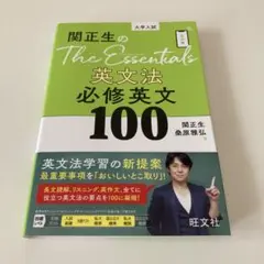 関正生のThe Essentials 英文法 必修英文100