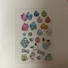 ボンボンドロップシール おすそ分け (しずくちゃん、サンリオ等)