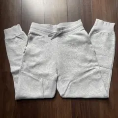 H&M 裏毛スウェットパンツ ライトグレー 170