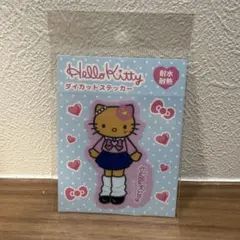 ハローキティダイカットステッカー コギャル