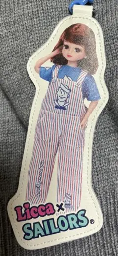 Licca x Sailors ストライプオーバーオール人形