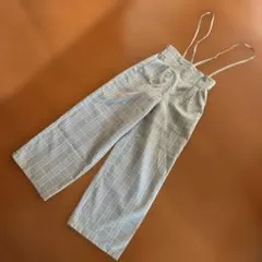 新品 GLOBAL WORK サスペンダー付きキッズパンツ 150cm