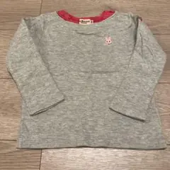 ミキハウス　うさぎ　長袖　シャツ