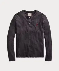 【NWT】 L 長袖 ヘンリーネック Tシャツ ラルフローレン 新品 タグ付