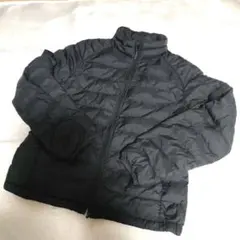 ユニクロ　キッズ　150cm ダウンジャケット　黒 ブラック