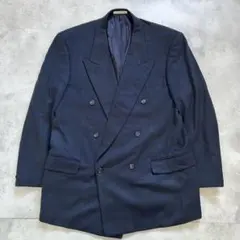 【最高級】GIVENCHY カシミヤ100% ダブル テーラードジャケット