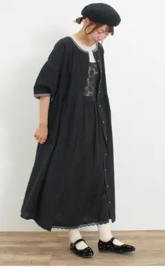 限定値下　sm2 サマンサモスモス　配色パイピング前後2wayワンピース　新品