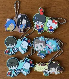 ブルーロック×サンリオキャラクターズ スペシャルラバーマスコット 6個セット