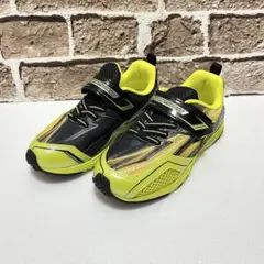 瞬足 SYUNSOKU スニーカー 18cm ブラック×イエロー