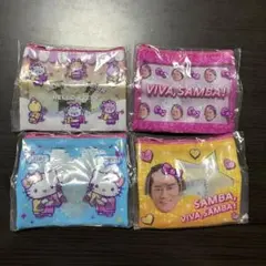 ハローキティ×マツケンサンバ クリアラメポーチ