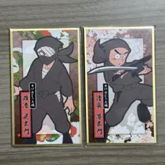 忍たま乱太郎 華絵札 雑渡&諸泉セット