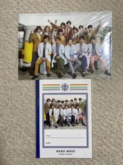 嵐のワクワク学校2019 Hey!Say!JUMP クリアファイル ノート