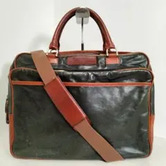 未使用✨ウォームクラフツマニュファクチャー　ブリーフケース　ホースハイド ジ・ウォームスクラフツ マニュファクチャーのレザーブリーフケース