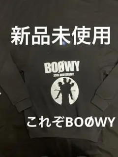 BOØWY Tシャツ　当時物　新品・未使用品 BOØWY BOOWY LASTGiGS Tシャツ ブラック Lサイズ - メルカリ