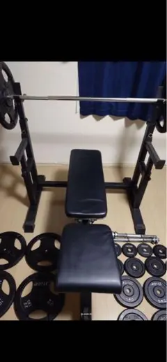ベンチプレスセット 100kg 開封済み未使用 定価87000円 - メルカリ
