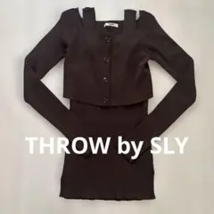 THROW by SLY ノースリーブ&カーディガン