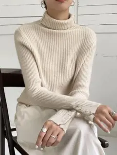 SHEIN タートルネックニット