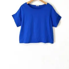 NOMBRE IMPAIR コットン クロップド Tシャツ FREE ブルーのサムネイル