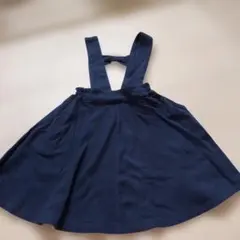ネイビー ジャンバースカート サイズ120
