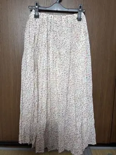 花柄プリーツスカート Mサイズ　ハニーズ