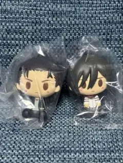 一番くじ　進撃の巨人　ちょこのっこ　エレン　ミカサ　H賞　2個セット
