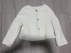 ZARA アイボリー ツイードジャケット 130cm 入学式