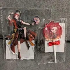 いれいす いれサマ アクリルスタンド りんご飴 風 キーホルダー りうら