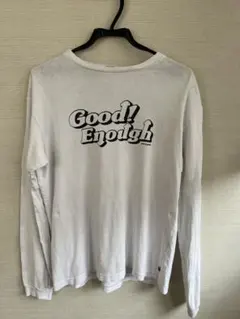 GOODENOUGH ホワイト 長袖カットソー L 楽天市場】GOODENOUGH グッドイナフ（カラーホワイト）（Tシャツ