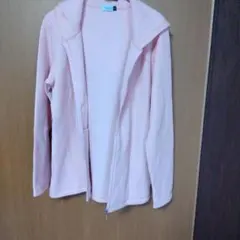 HUITIÈME ピンク ジップアップパーカー