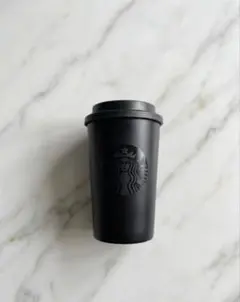 【新品未使用】スタバ ステンレスTOGOカップタンブラー マットブラック355m
