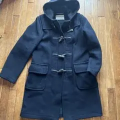 ロンドントラディション　英国製　ロングダッフルコート　ネイビー