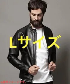 人気L★ BEAUTY & YOUTH 羊革 シープレザー シングルライダース