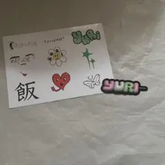 HANA Moment Box 2026 HANA YURI ステッカー シール