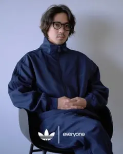 完売品✨everyone adidas セットアップ　navy XL 三好良
