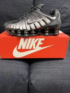 NIKE SHOX TL Black/Lt Crimson 25cm - メルカリ