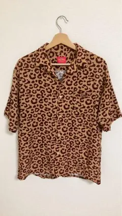 JOURNAL STANDARDレオパードヒョウ柄 半袖シャツレーヨンシャツ