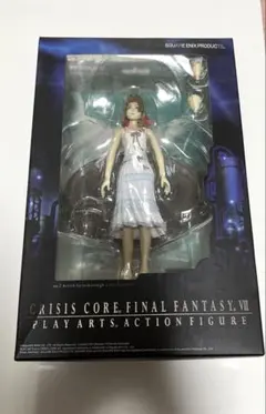 FF7 クライシスコア　エアリス　プレイアーツアクションフィギュア