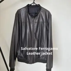 Salvatore Ferragamo リバーシブル　ラムスキン　ブルゾンのサムネイル