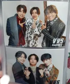 SixTONES　VVS　グループ写真　3枚セット