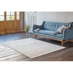 unico ラグ　140×200　アランニット　アイボリー※nchery※ unico ラグ 140×200 アランニット アイボリー※nchery様専用※ - メルカリ