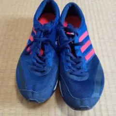 adidas ZERO匠 ネイビー/オレンジ ランニングシューズ27cm