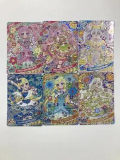 No.16アイプリカード　みつき、ひまり、リング、つむぎ6枚セット