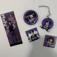 Mofu 缶バッジ アクリルキーホルダー セット - メルカリ