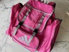 【中古】adidas アディダス 大容量リュック スキーブーツ収納可