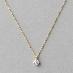 ete エテ K18YG レイヤー ダイヤモンド フローレット ネックレス