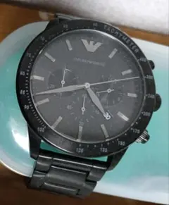 Emporio Armani ブラック 腕時計のサムネイル