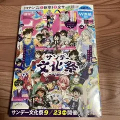 シュリンク付き 週刊少年サンデー 42・43号 サンデー文化祭 毛利蘭 工藤新一