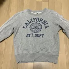 Champion グレー クルーネック スウェット M